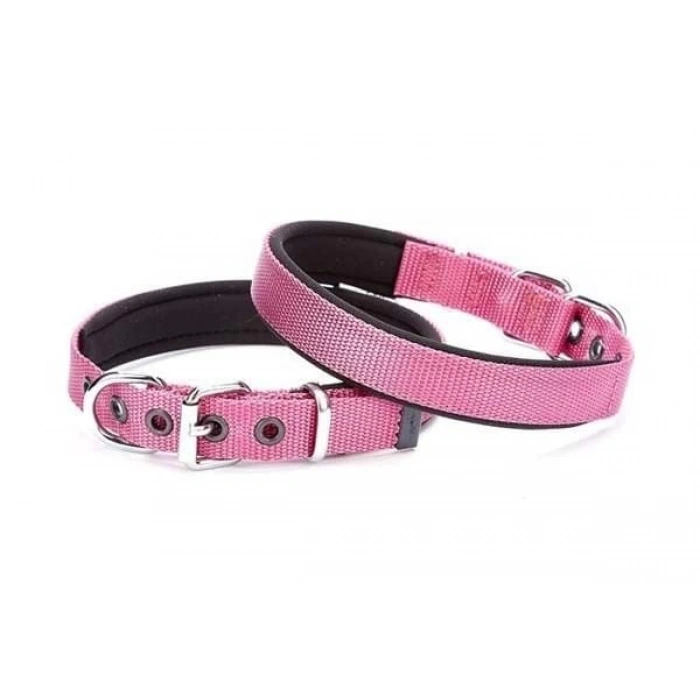 Doggie Comfort Dokuma Köpek Boyun Tasması Medium Mor 2x20-35 Cm