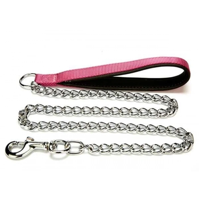 Doggie Comfort Dokuma Köpek Gezdirme Tasması Medium Mor 3.5x110 Cm