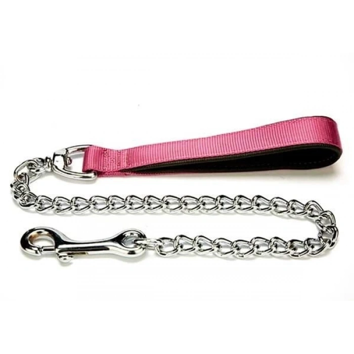 Doggie Comfort Dokuma Köpek Gezdirme Tasması Medium Mor 4.5x80 Cm