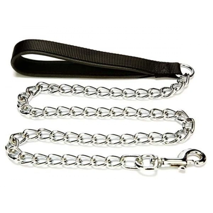 Doggie Comfort Dokuma Köpek Gezdirme Tasması Medium Siyah 4x110 Cm