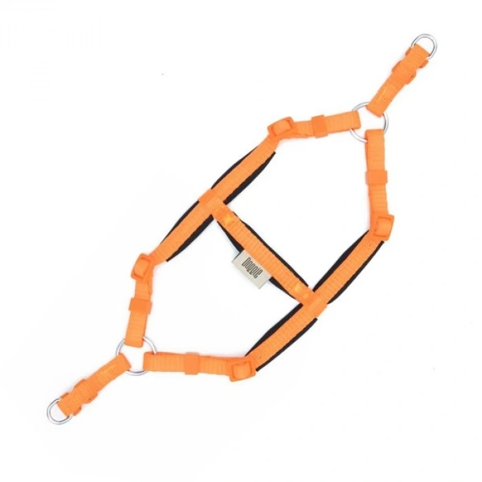 Doggie Comfort Dokuma Ronin Köpek Göğüs Tasması Xxsmall Turuncu 1x30-35 Cm