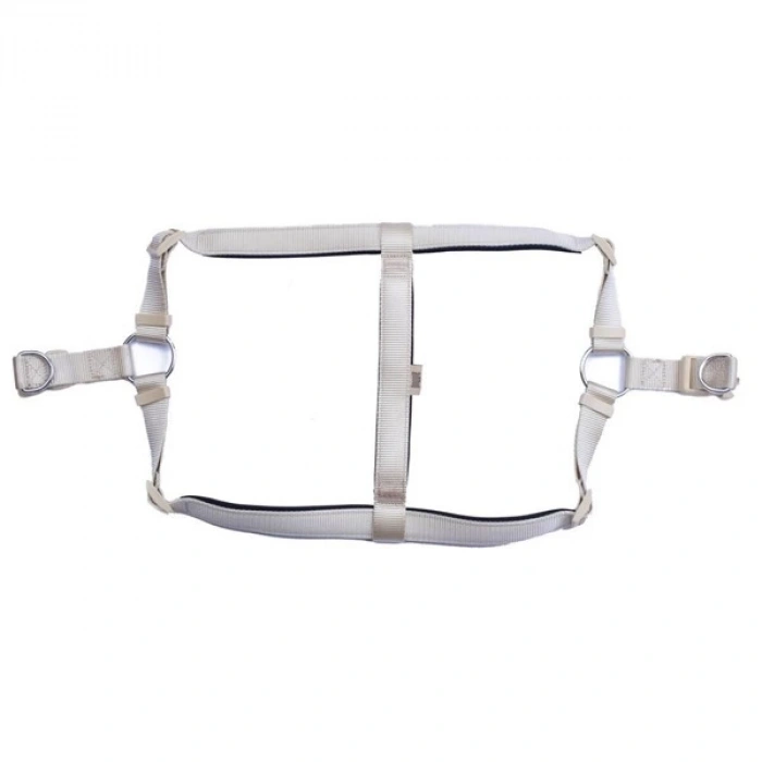 Doggie Konfor Dokuma Ronin Köpek Göğüs Tasması Xlarge Haki 2.5x65-75 Cm