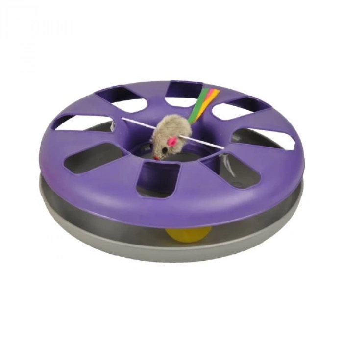 Flamingo Dönen Yavru Kedi Oyuncağı 24 Cm