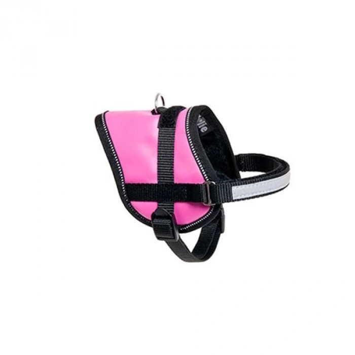 Flamingo Eeny Mini Köpek Göğüs Tasması Pembe 36-46 Cm