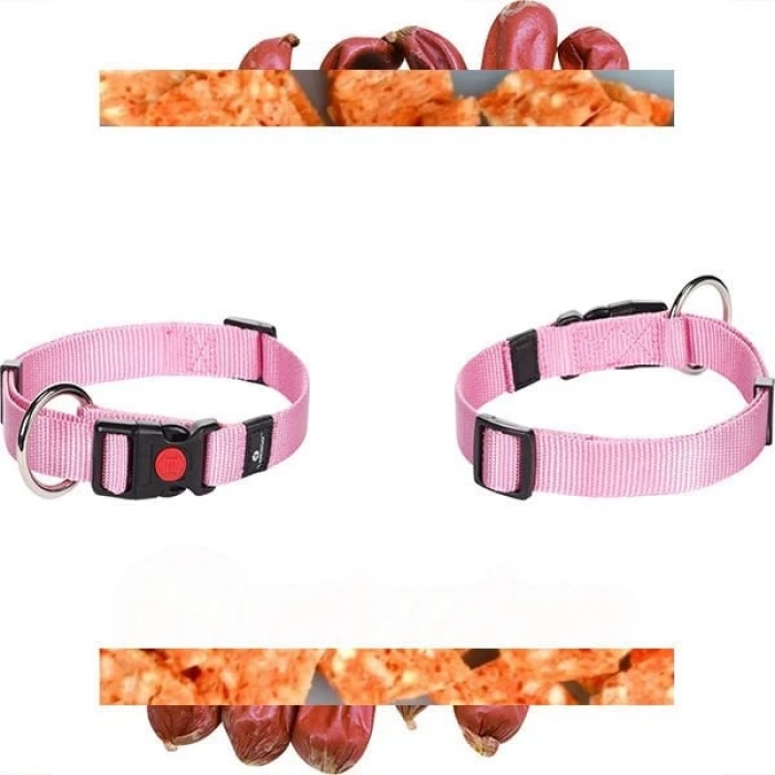 Flamingo Köpek Boyun Tasması Pembe 55-75 Cm