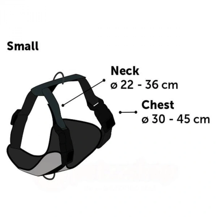 Flamingo Milou Köpek Göğüs Tasması Small Fuşya 30-45 Cm