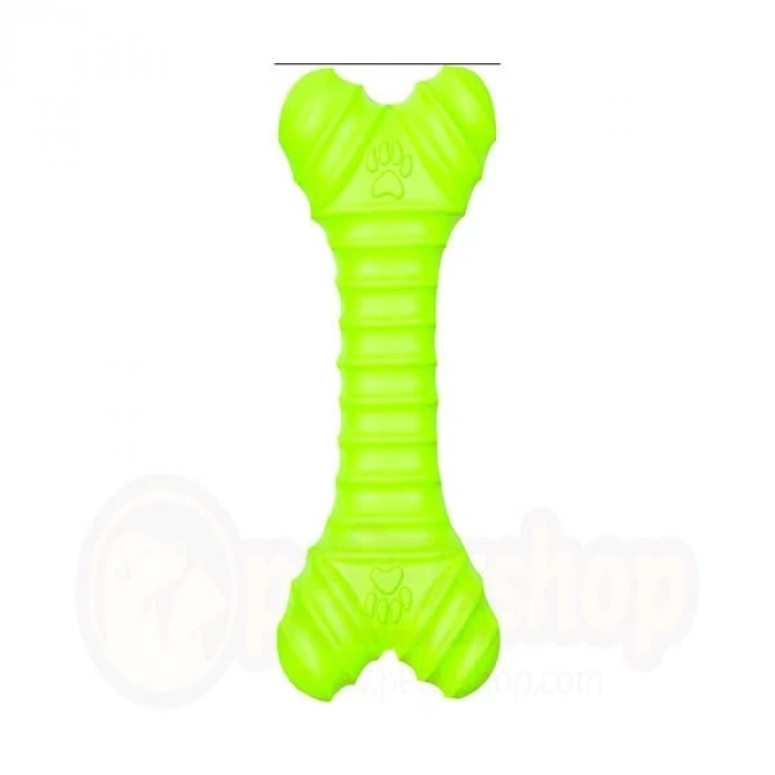 Flamingo Sesli Kauçuk Köpek Kemik Oyuncağı 15.5x7x3 Cm