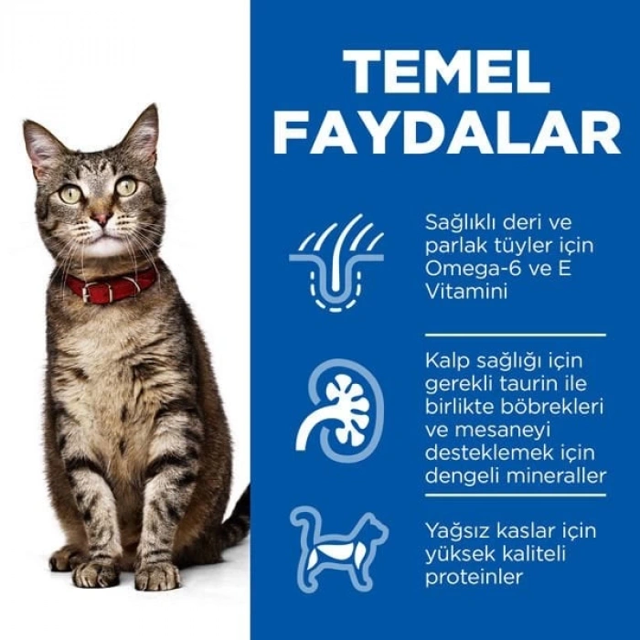 Hills Adult Optimal Care Tavuklu Yetişkin Kedi Maması 13+2 Kg Hediyeli