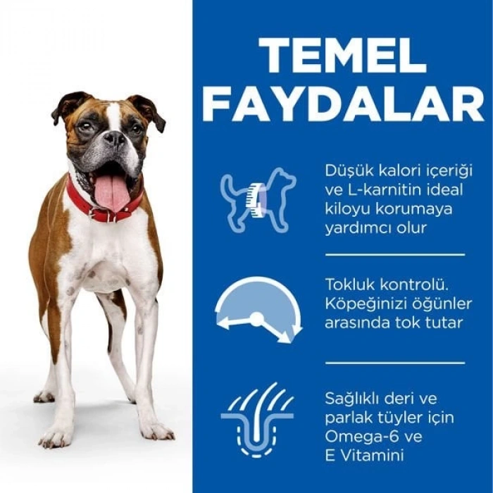 Hills Light Orta Irk Tavuklu Diyet Köpek Maması 14 Kg