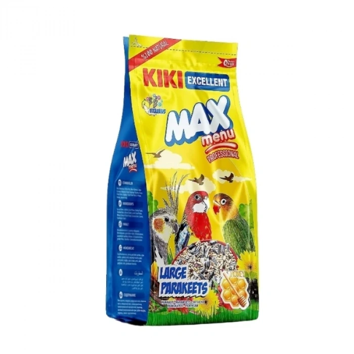 Kiki Excellent Max Menu Ballı Büyük Pareket Kuş Yemi 500 Gr