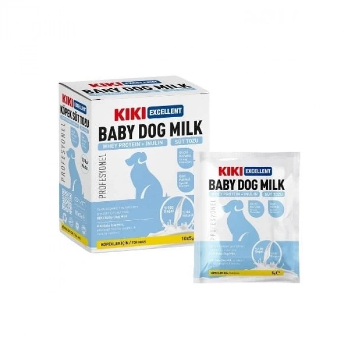 Kiki Excellent Yavru Köpekler için Süt Tozu 5 Gr 10 Adet