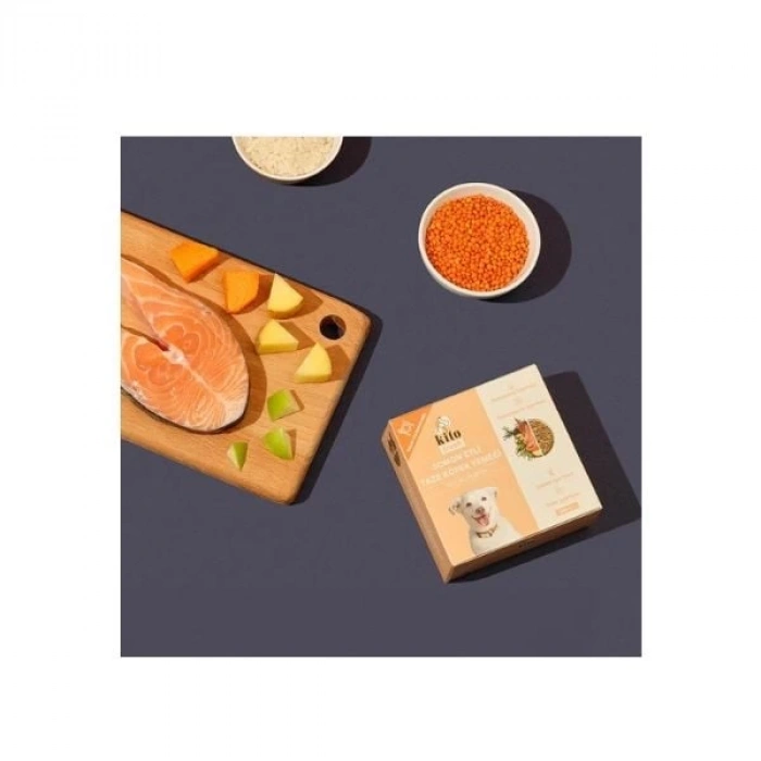 Kito Fresh Somon Etli Hipoalerjenik Taze Köpek Yemeği 250 Gr