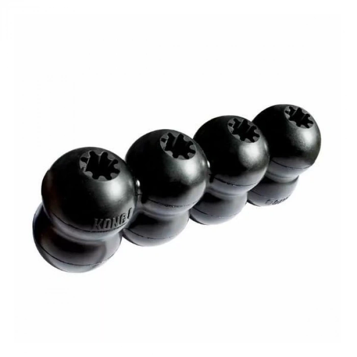 Kong Goodie Ribbon Çoklu Top Şeklinde Köpek Oyuncağı Medium Siyah