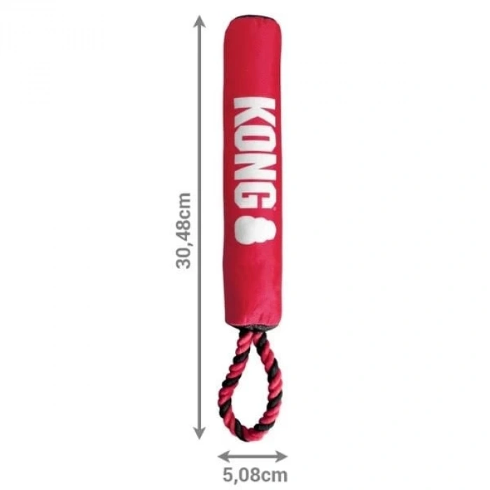 Kong Signature Stick Çubuk Şeklinde İp Detaylı Köpek Oyuncağı Medium