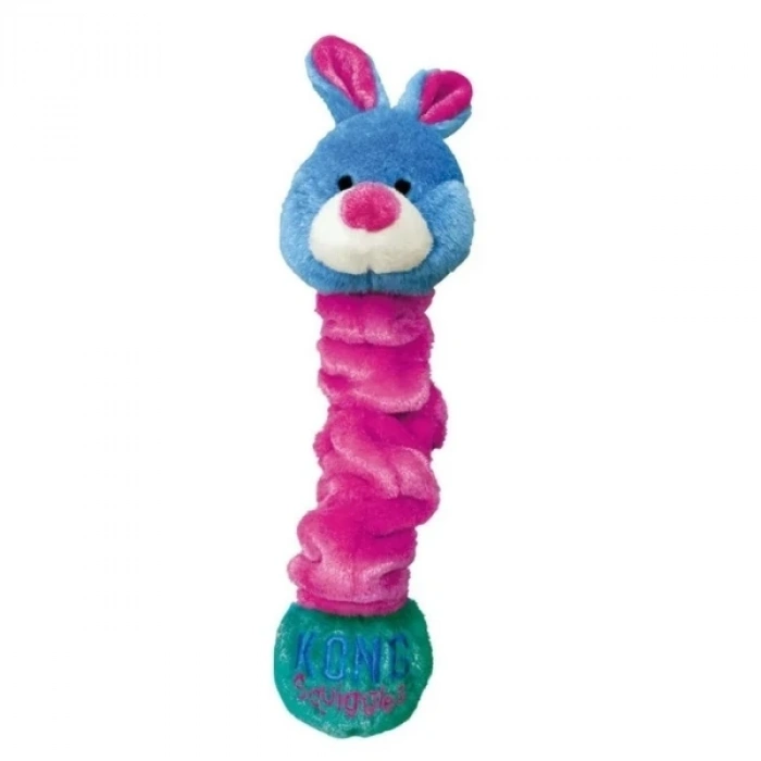 Kong Squigles Tavşan Figürlü Peluş Köpek Oyuncağı Medium