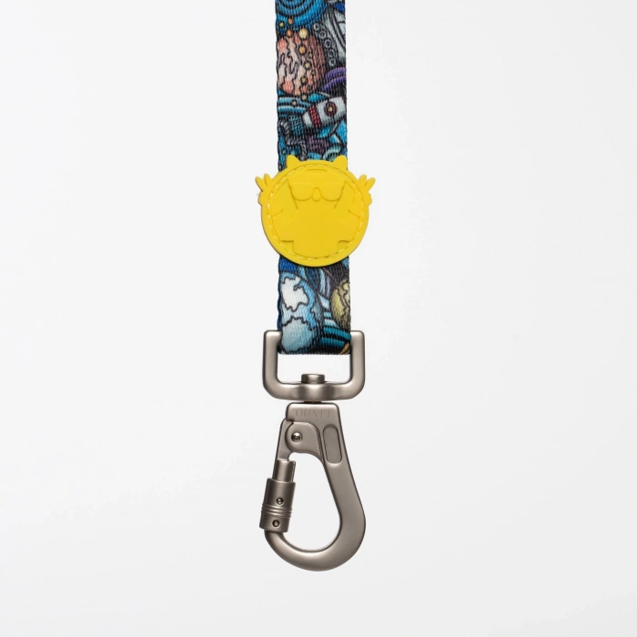 Lindo Dogs Apollo Köpek Gezdirme Kayışı Mavi/Sarı Small