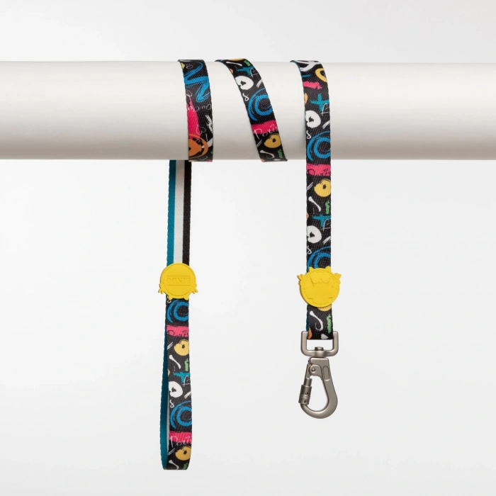 Lindo Dogs Enjoy Köpek Gezdirme Kayışı Renkli Medium