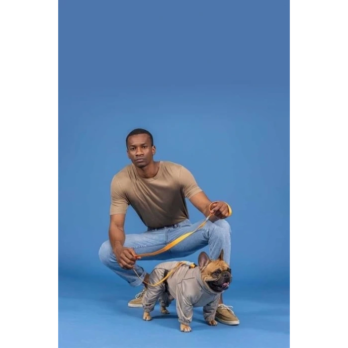 Lindo Dogs Quattro Sirius Köpek Yağmurluğu Bej Beden 4