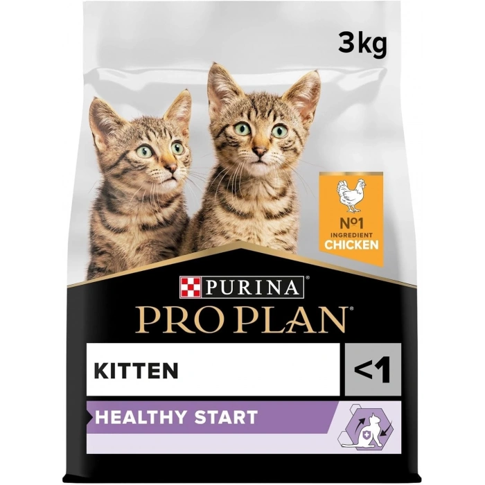 Pro Plan Kitten Tavuklu Yavru Kedi Maması 3 Kg