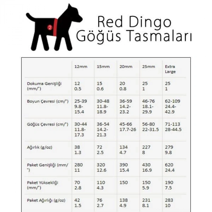 Red Dingo Bone Yard Desenli Köpek Göğüs Tasması Siyah 15 Mm
