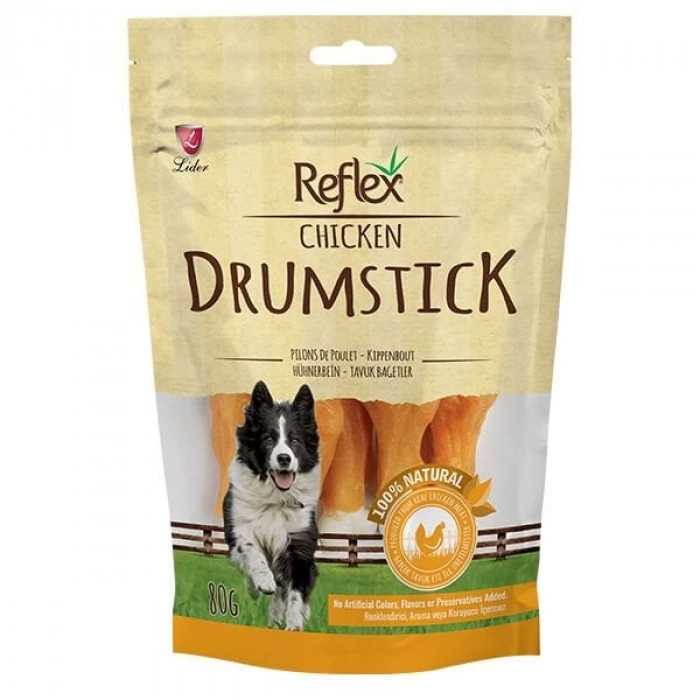 Reflex Drumstick Tavuklu Baget Köpek Ödül Maması 80 Gr