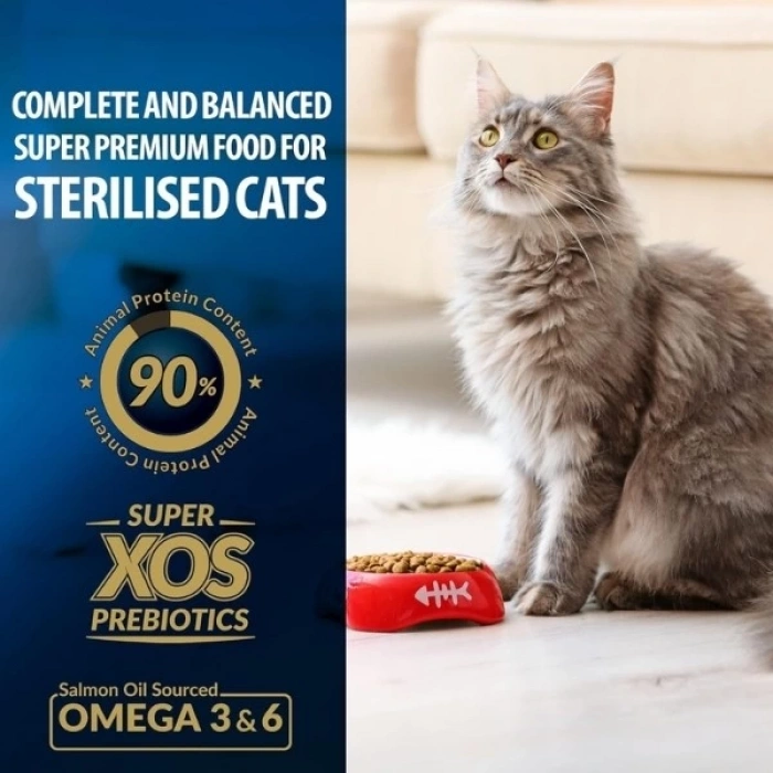 Reflex Plus Adult Somonlu Kısırlaştırılmış Kedi Maması 8 Kg