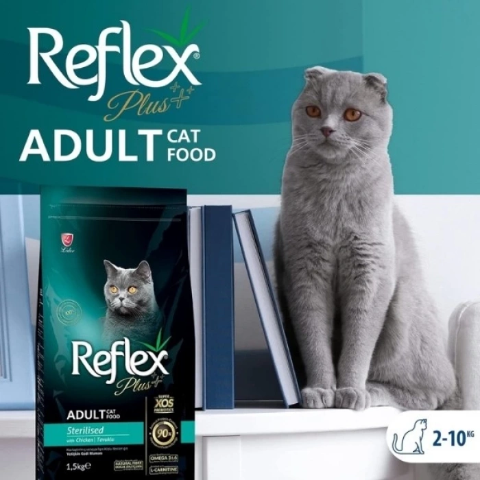 Reflex Plus Tavuklu Yetişkin Kısırlaştırılmış Kedi Maması 15 Kg