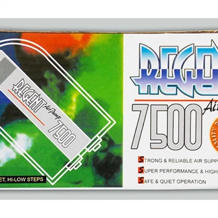 Regent Re 7500 Çift Çıkışlı Akvaryum Hava Motoru