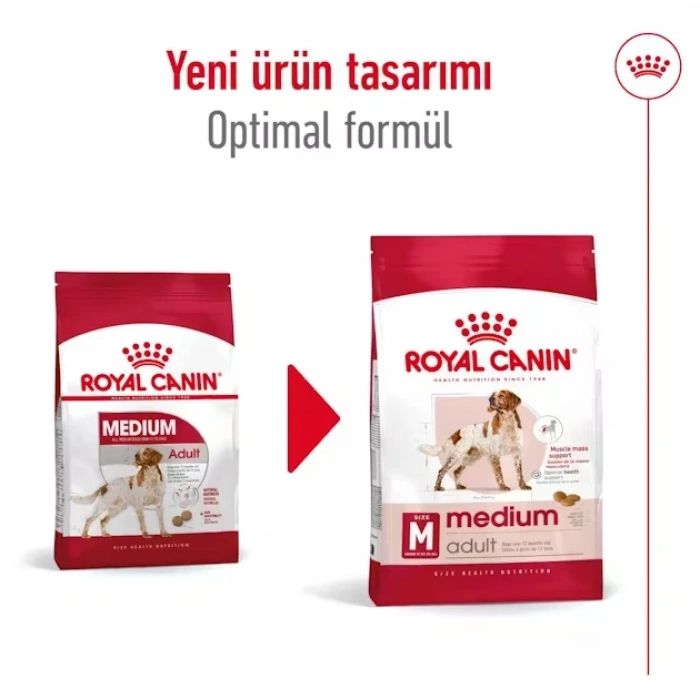Royal Canin Medium Adult Yetişkin Köpek Maması 15 Kg