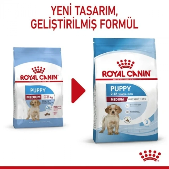 Royal Canin Medium Puppy Yavru Köpek Maması 4 Kg