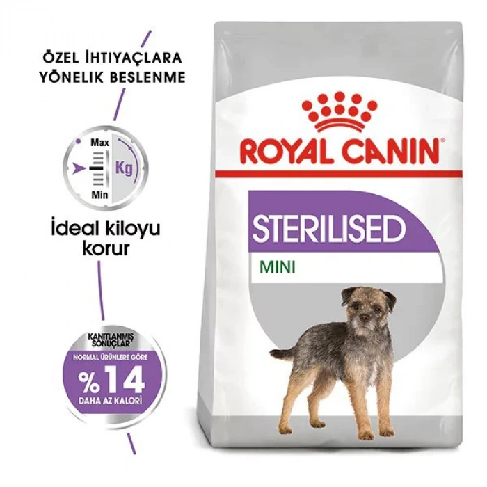 Royal Canin Mini Sterilised Yetişkin Kısırlaştırılmış Köpek Maması 3 Kg