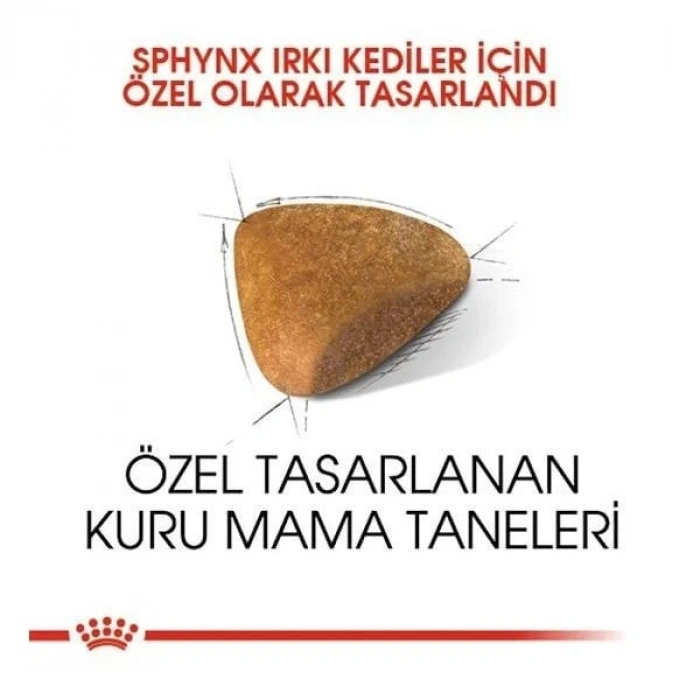 Royal Canin Tüysüz Sphynx Cinsi Yetişkin Kedi Maması 2 Kg