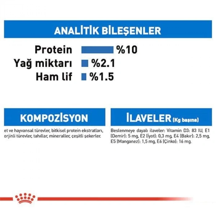 Royal Canin Ultra Light Gravy Pouch Diyet Kedi Maması 85 Gr