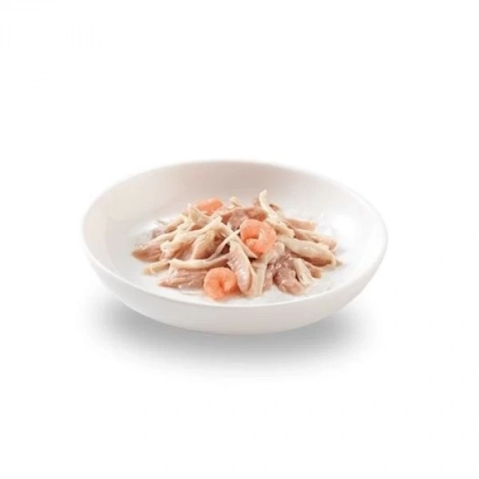 Schesir Jöleli Pouch Ton Balık ve Tavuklu Yetişkin Konserve Kedi Maması 85 Gr