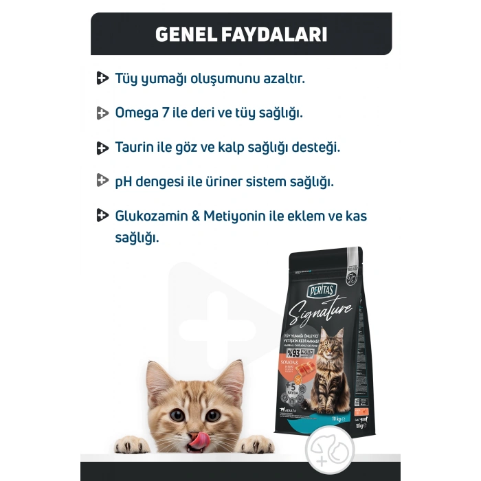 Signature Somonlu Yetişkin Kedi Maması 10 Kg