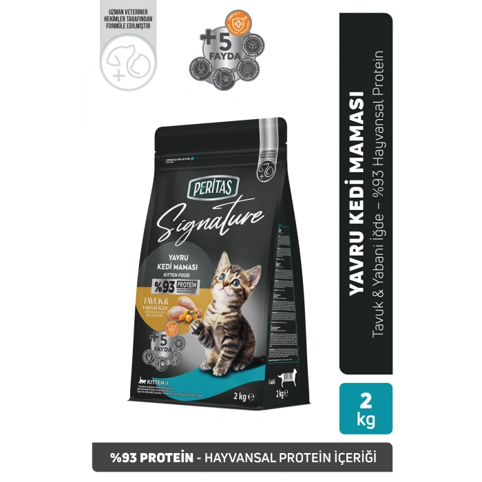 Signature Tavuklu Yavru Kedi Maması 2 Kg