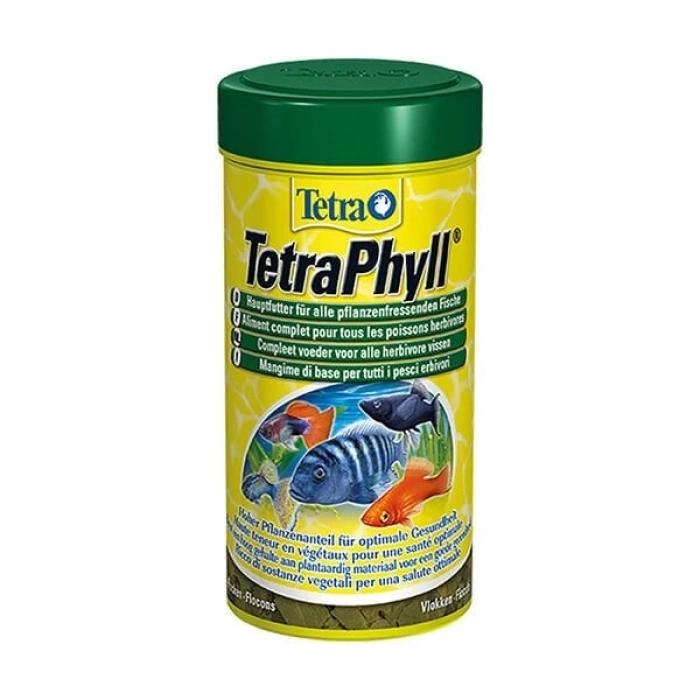 Tetra Phyll Flakes Akvaryum Süs Balık Yemi 250 Ml