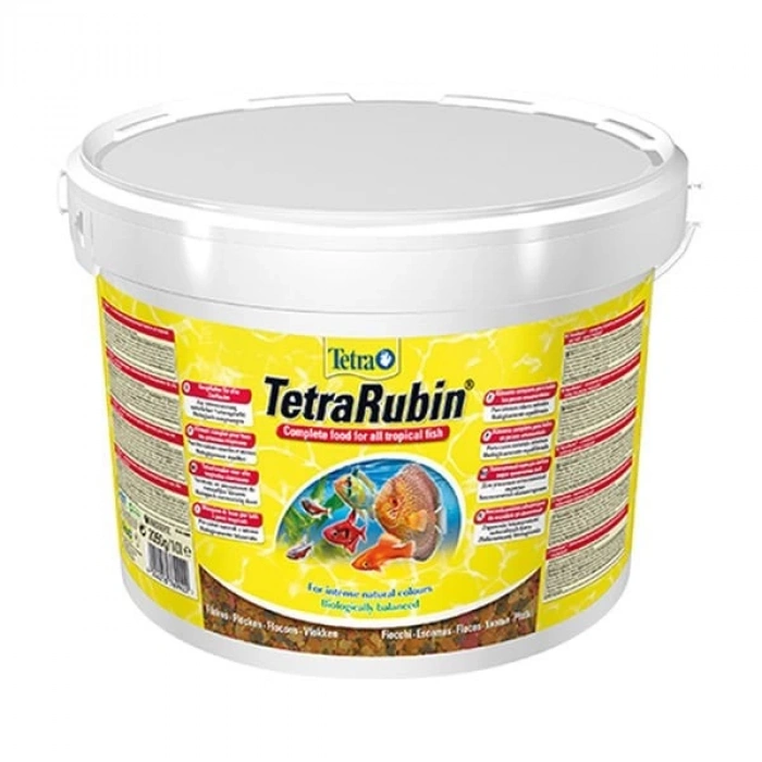 Tetra Rubin Akvaryum Kova Balık Yemi 10 Lt