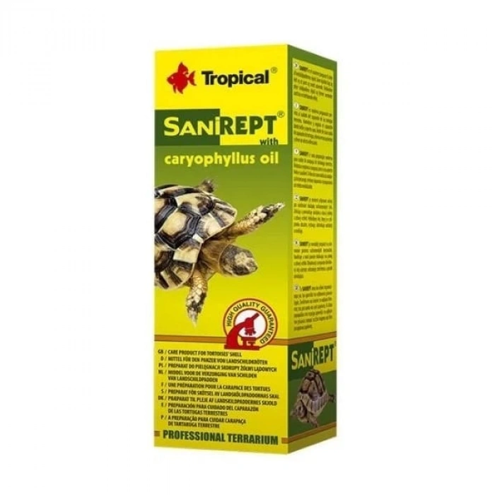Tropical Sanirept Karanfil Yağlı Kaplumbağa Kabuk Sağlığı Destekleyici 15 Ml