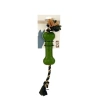 Beeztees Sumo Mini Dentel Kemik İpli Kauçuk Köpek Oyuncağı Yeşil 20 Cm
