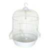 Dayang Dayanıklı Yuvarlak Kuş Kafesi Beyaz 33x41 Cm