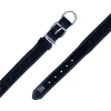 Doggie Comfort Deri Kemik Desenli Köpek Boyun Tasması Medium Siyah 3x42-50 Cm