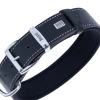 Doggie Comfort Deri Kemik Süslü Köpek Boyun Tasması Small Siyah 4x47-55 Cm