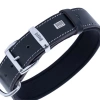 Doggie Comfort Deri Nazar Boncuklu Köpek Boyun Tasması Small Siyah 4x47-55 Cm