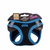 Doggie Havalı Dokuma Neon Küçük Irk Köpek Göğüs Tasması Xxsmall Mavi 26-30 Cm