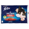 Felix Multipack Sığır ve Tavuklu Yetişkin Yaş Kedi Maması 4x85 Gr