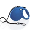 Flexi Klasik Şerit Kayış Otomatik Köpek Gezdirme Tasması Large Mavi 8 Mt