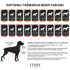 Lindo Dogs Softshell Red Stripe Köpek Yağmurluğu Kırmızı Beden 3