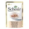 Schesir Jöleli Ton Balık ve Somonlu Yetişkin Konserve Kedi Maması 85 Gr