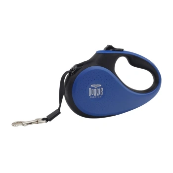 Doggie Otomatik Köpek Tasması Mavi Soft S 15 Kg 5 Mt